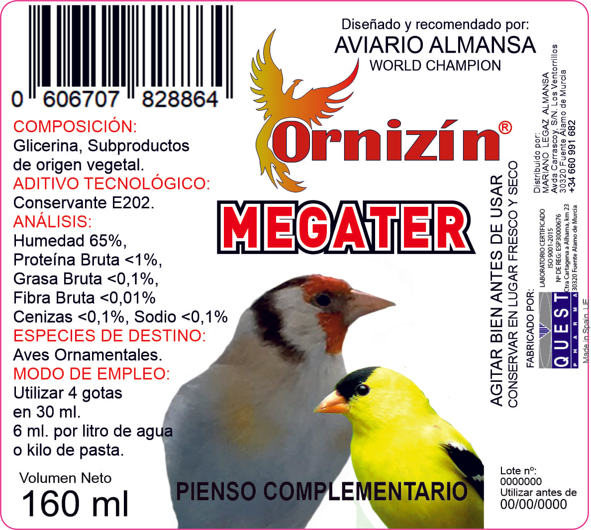 MEGATER 160 ml