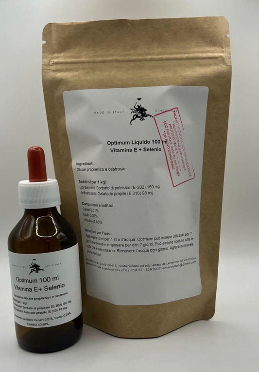 Optimum liquido 100 ml .Vitamin E + Selenium