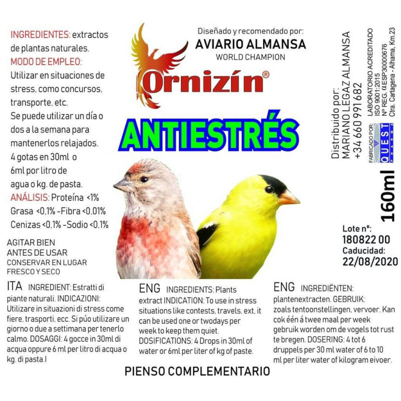 KALMICIN ( ANTIESTRESS) 160 ml